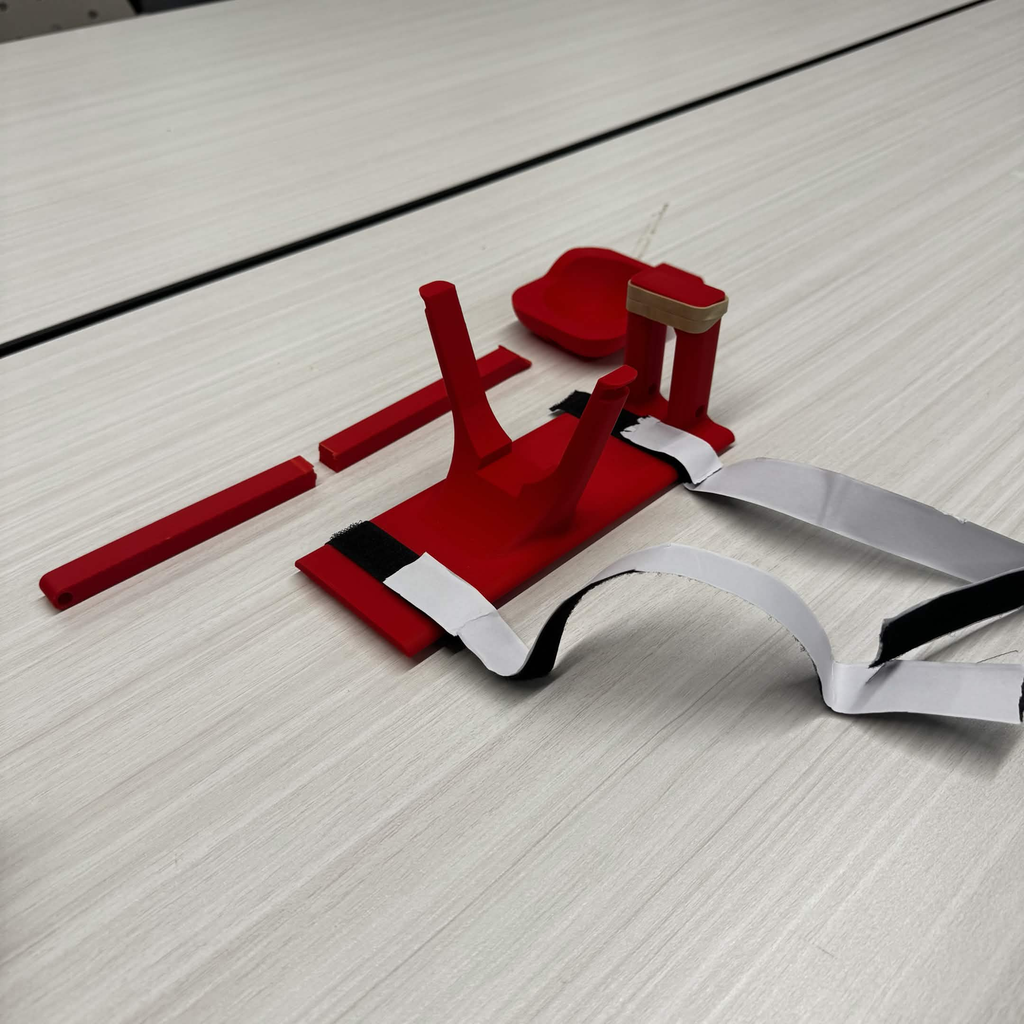 Prototype 4, disassembled after its arm broke during testing